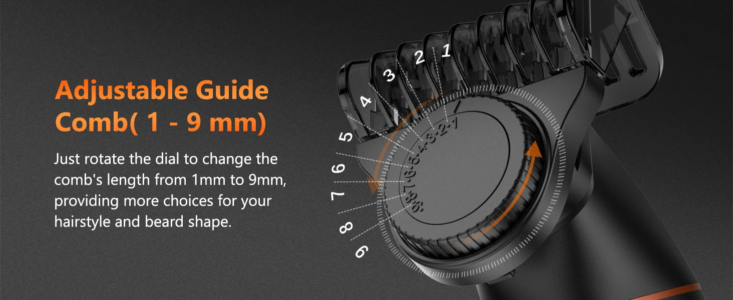MAXGROOM 4 In 1 Body Hair Shaver Kits for Men Nose/Beard Hair Trimmer Electric IPX6 Waterproof Groin Pubic Hair Shaver for Man