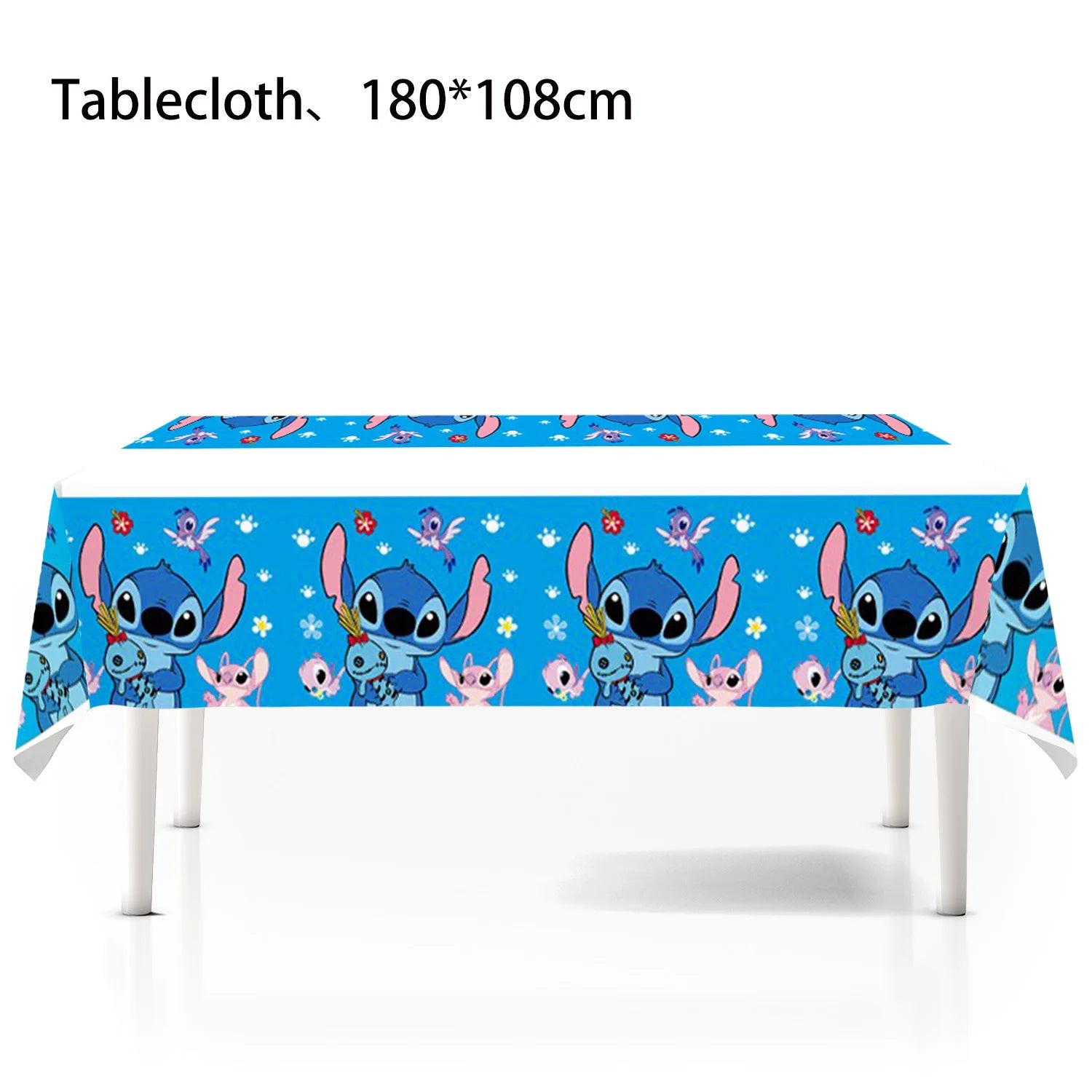 Disney Lilo and Stitch Tablecloth for Kids Parties - Smarsty