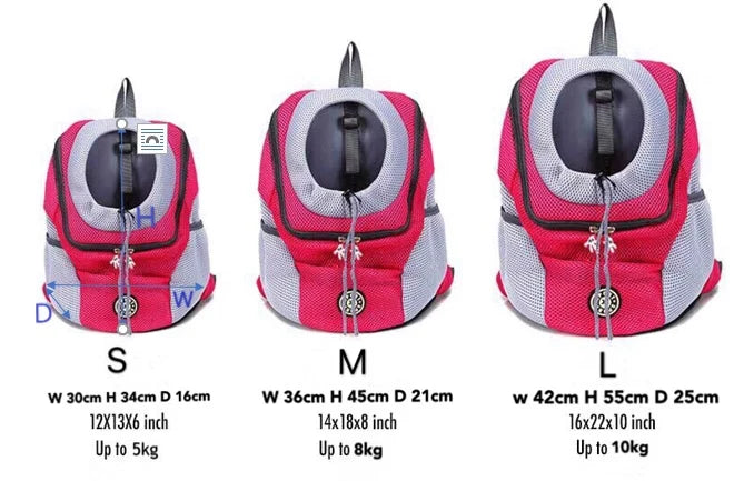 Portable Dog Carrier Backpack for Travel and Comfort - Smarsty