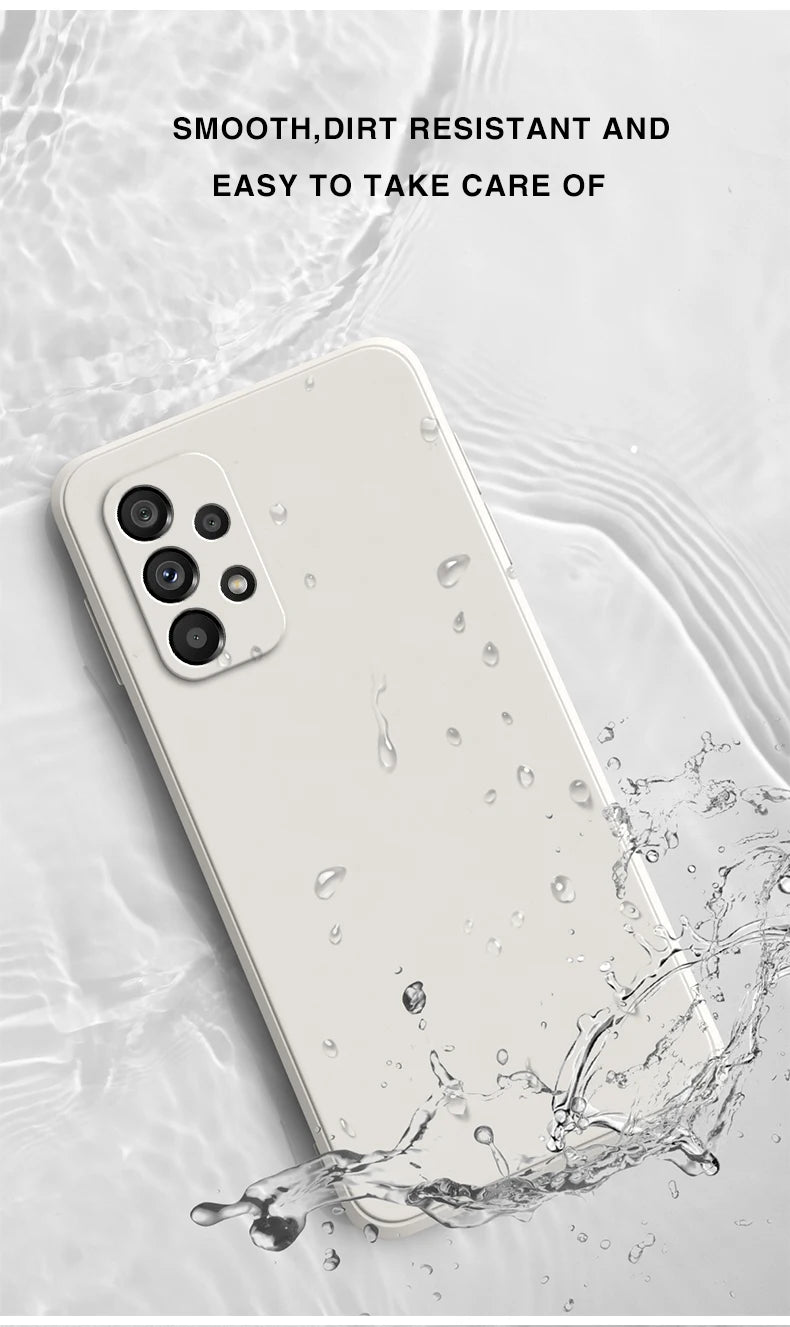Durable Silicone Phone Case Fingerprint Resistant 5G - Smarsty