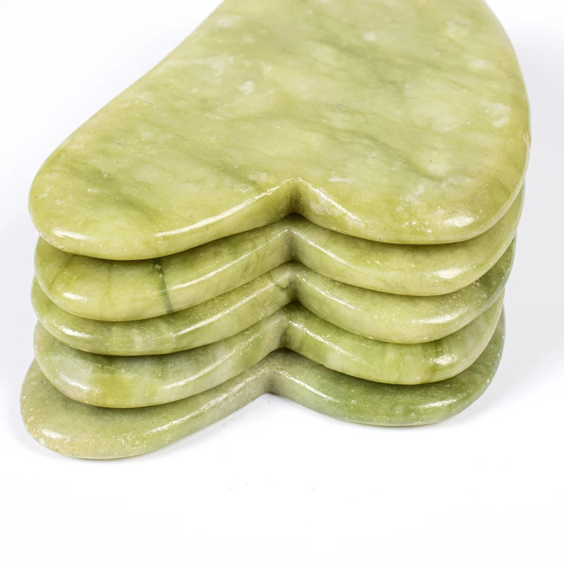 Natural Jade Gua Sha Scraper for Glowing Skin - Smarsty