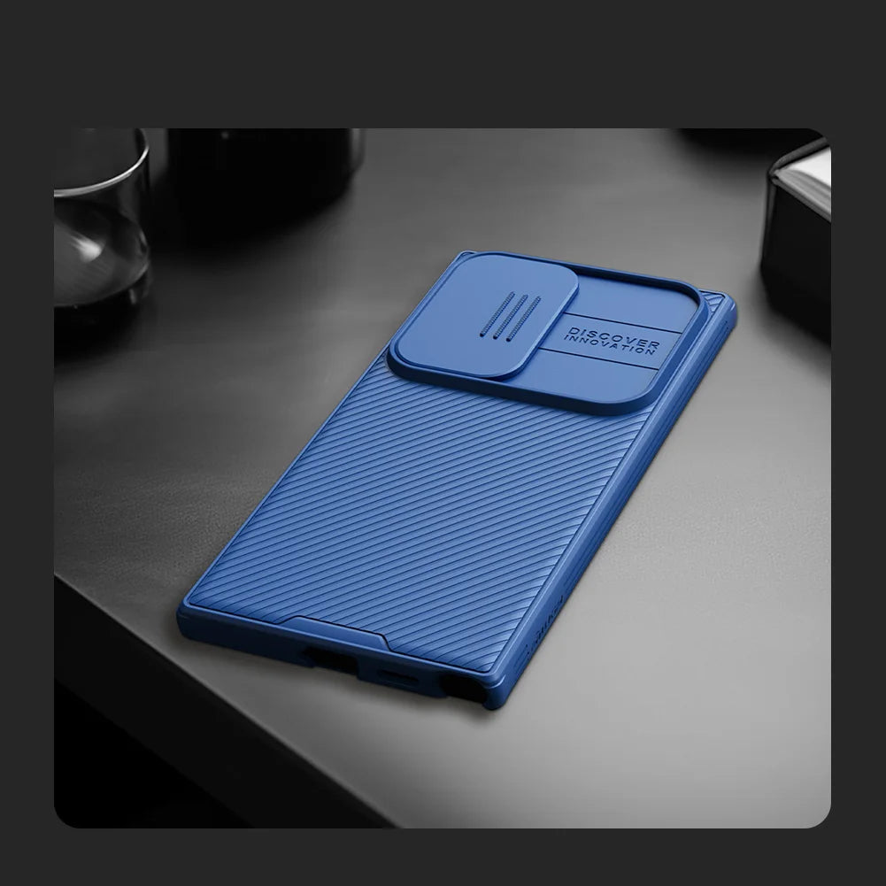 Galaxy Case With CamShield Slide Camera Cover Shockproof - Smarsty
