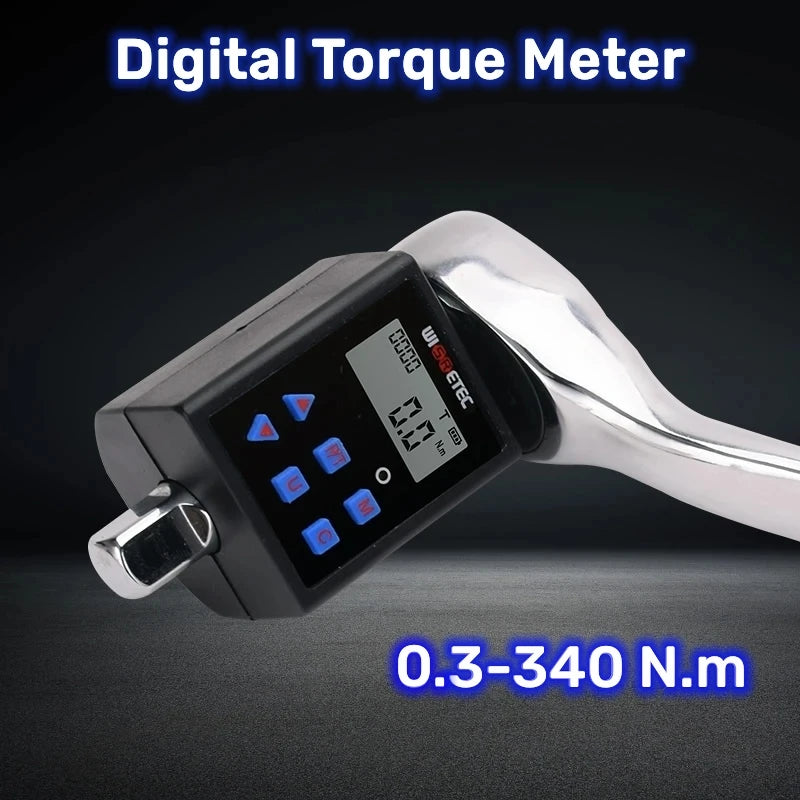 Digital Torque Meter Adjustable Professional Electronic Wrench - Smarsty
