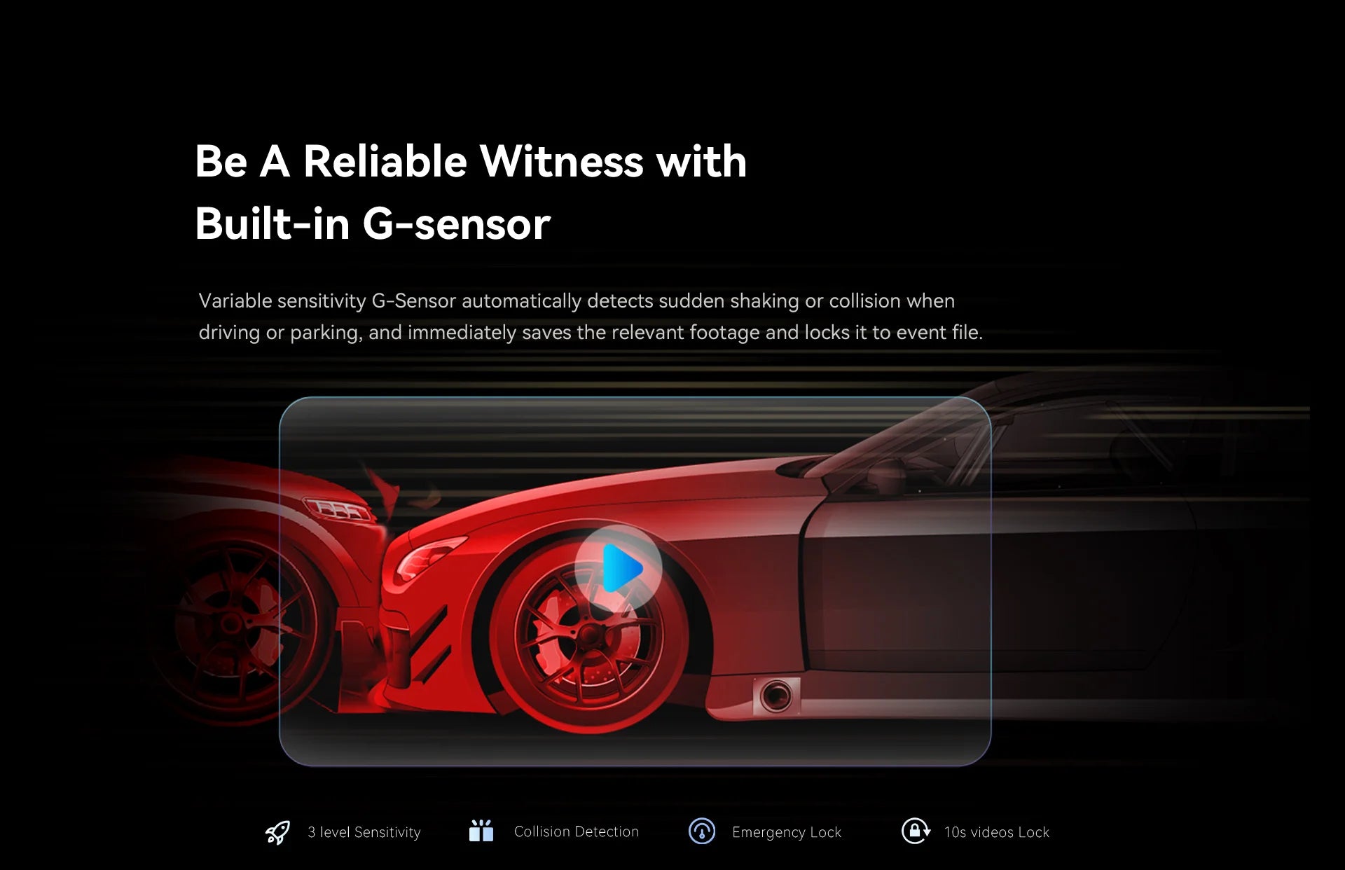 2.5K Dash Camera With WiFi Smart Connect And Recording - Smarsty
