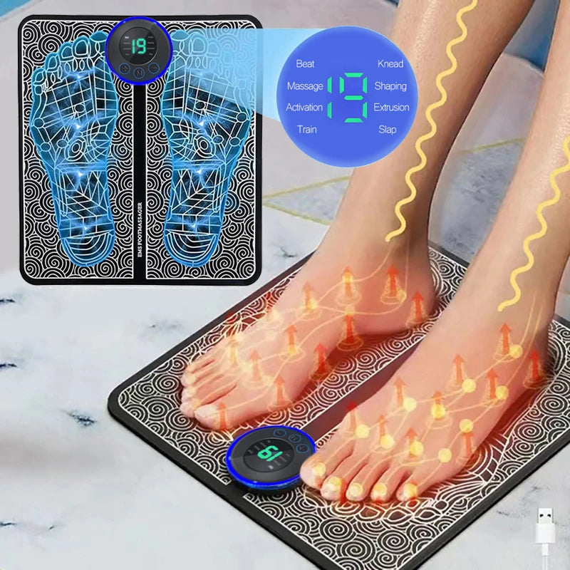 Electric Foot Massager Pad for Ultimate Relaxation - Smarsty