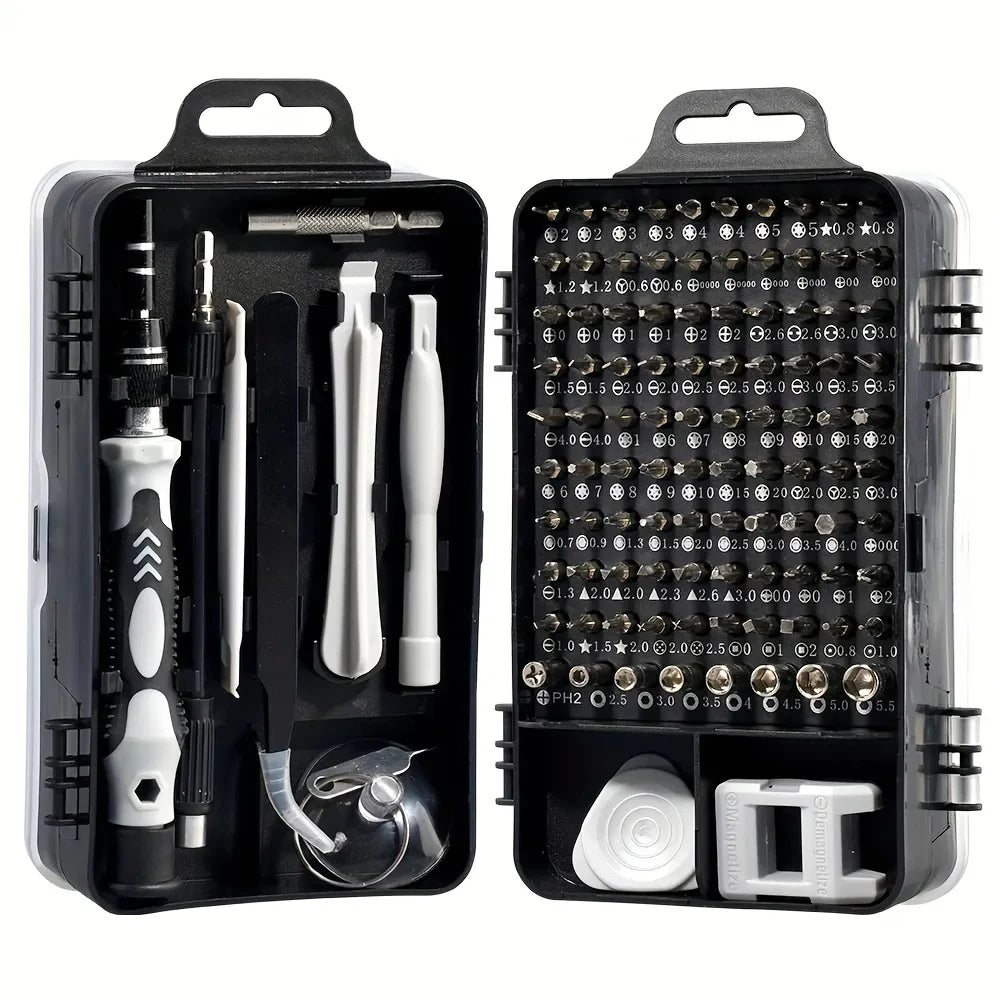 JCD Precision Screwdriver 115-in-1 Set Multifunctional Professional Repair Tool with 98pcs Magnetic Suitable for various repairs