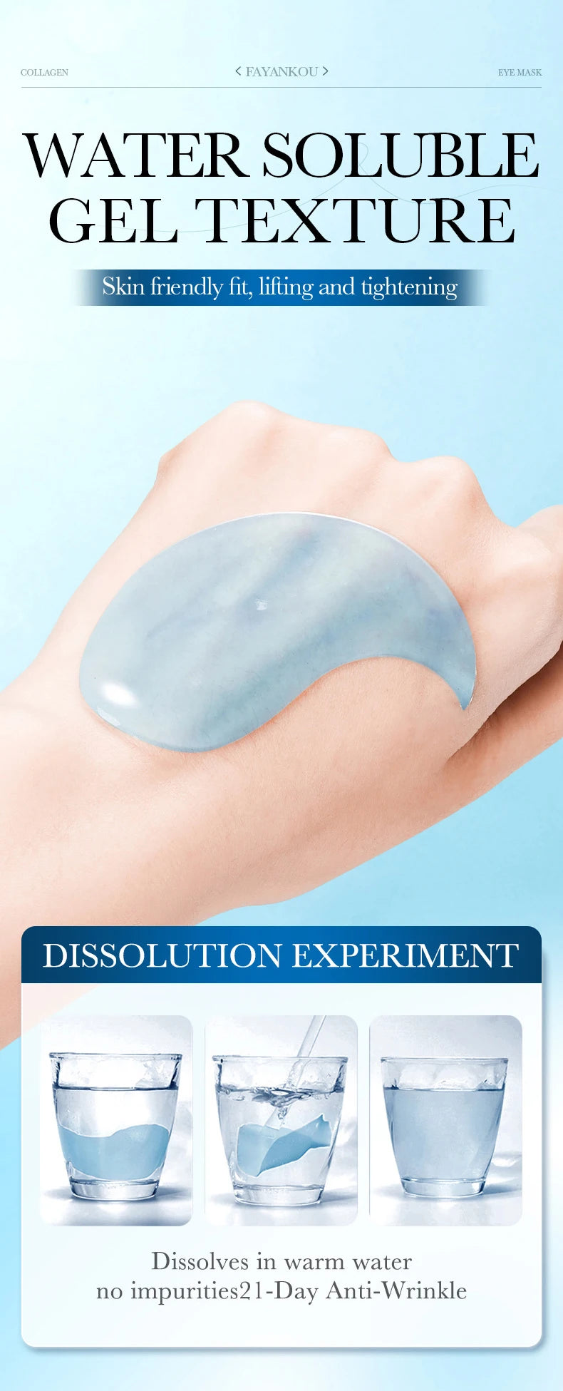 Crystal Collagen Eye Masks for Dark Circles and Puffiness - Smarsty