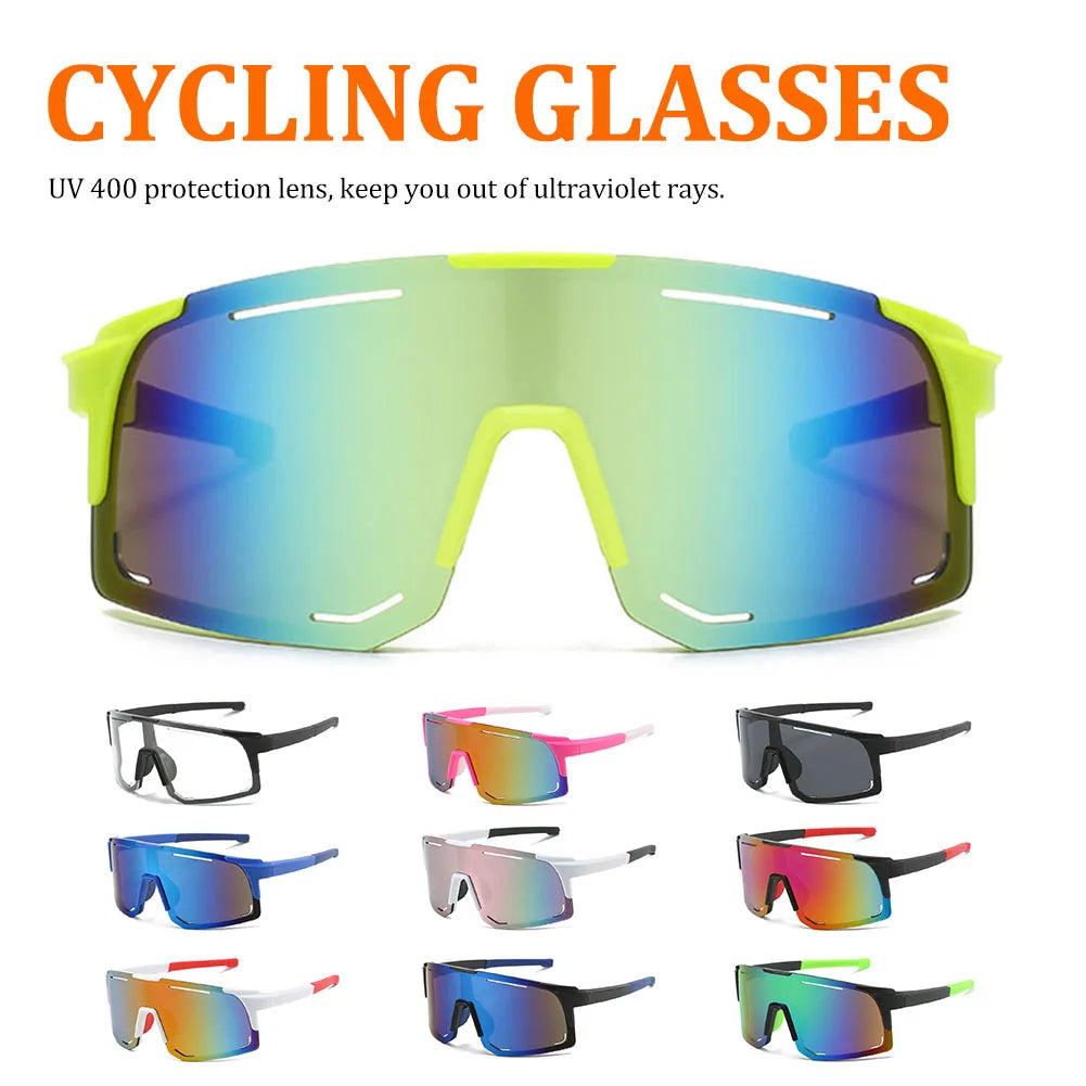 Polarized Cycling Sunglasses UV Protection Windproof Glasses For Men Women Polarized Lens Road Riding Bike Sport Glasses Eyewear