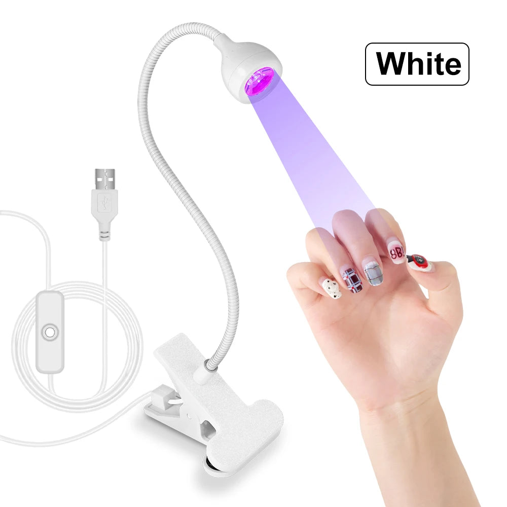 Mini Portable UV Nail Lamp for Quick Gel Drying - Smarsty