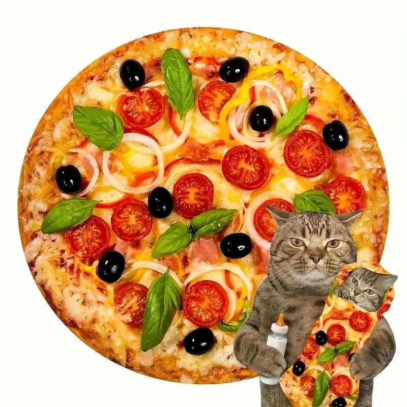 Funny Round Burrito Throw Blanket for Adults - Smarsty