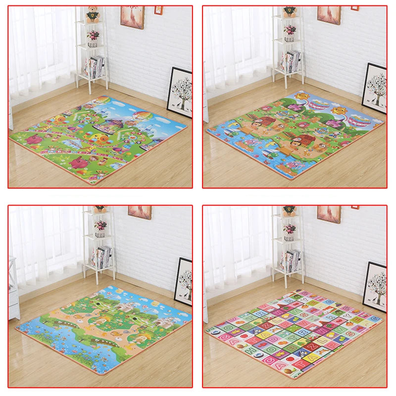 120*90cm Baby Play Mat EPE Activity Gym Kids Crawling Mats Carpet Baby Game Carpet for Children Rug Floor Newborns Eva Foam Toys by Smarsty