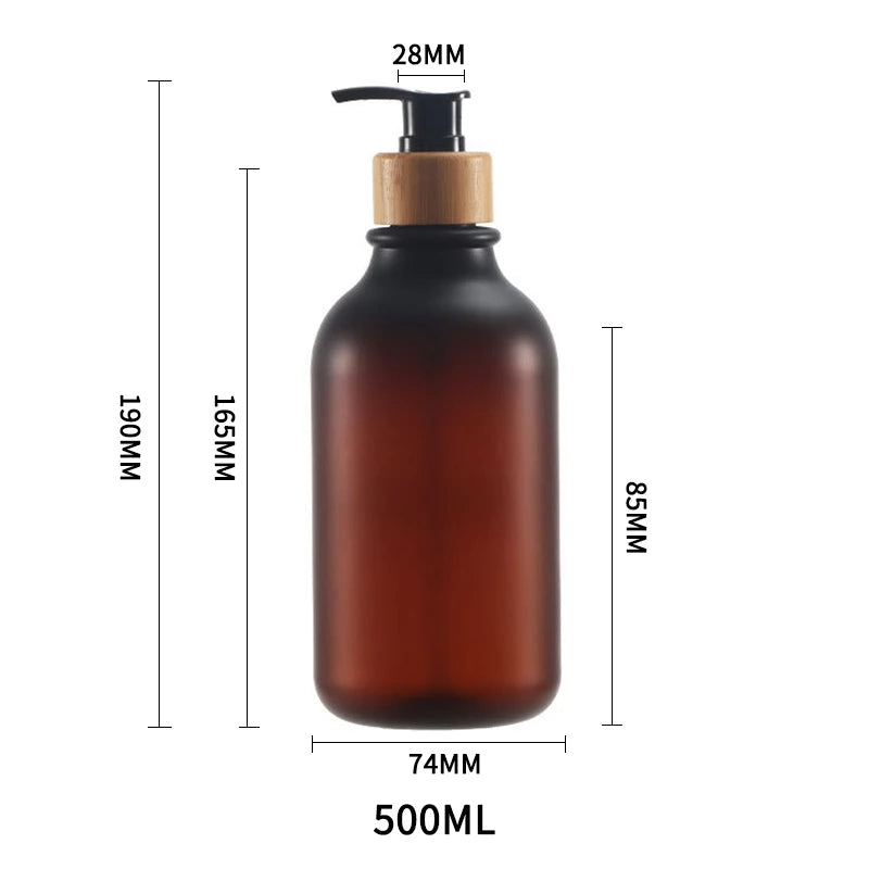 Liquid Soap Dispenser Bottle for Shampoo and Lotion - Smarsty