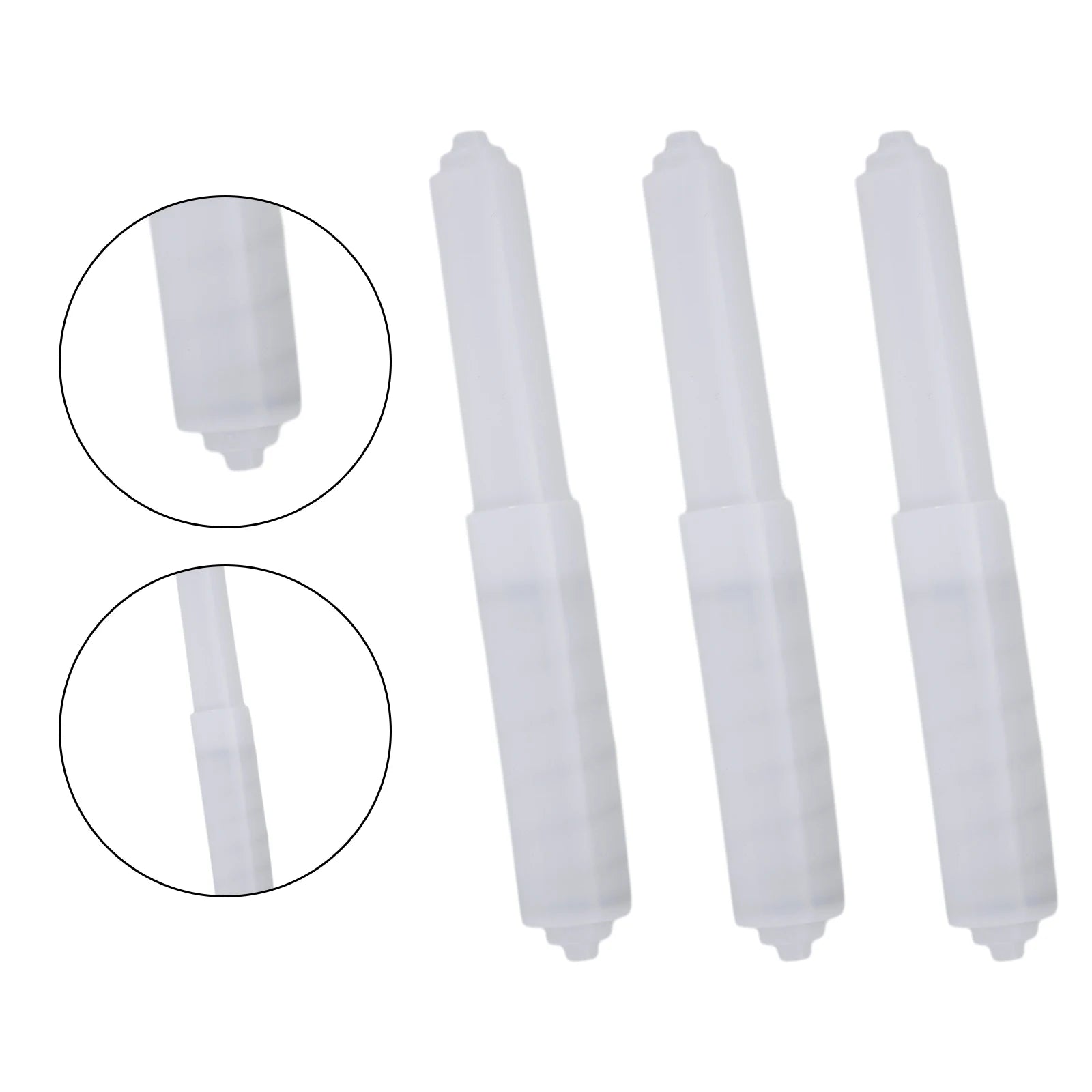 Durable Plastic Toilet Roll Holder Spindle Easy Install - Smarsty