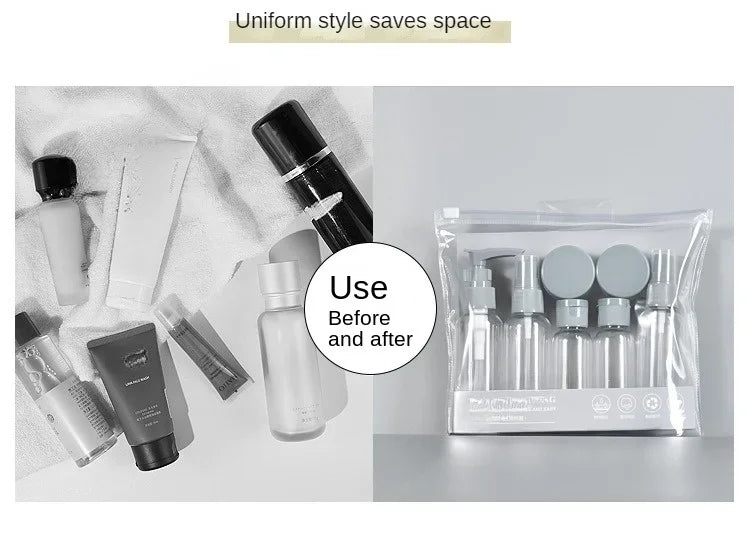 Portable Refillable Travel Bottle Set for Skincare - Smarsty