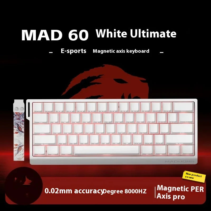 Mechanical Gaming Keyboard with Hot Swap Magnetic Switches