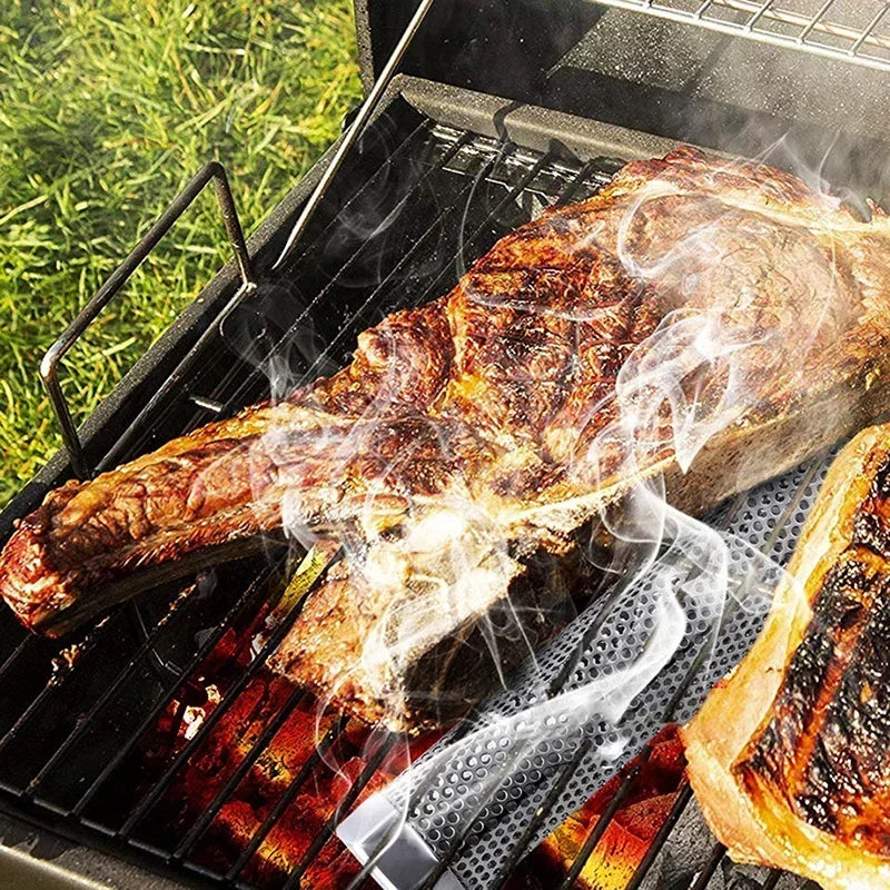 Stainless Steel Smoker Grill Tube for Easy Smoking - Smarsty