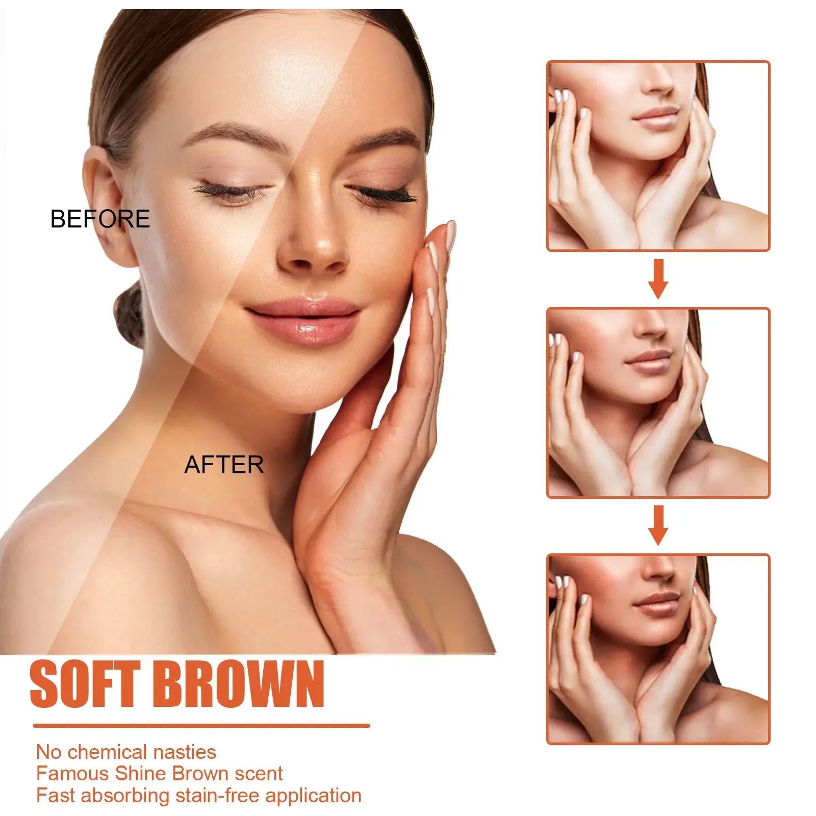 EELHOE Natural Self-Tanning Lotion for Long Lasting Glow - Smarsty