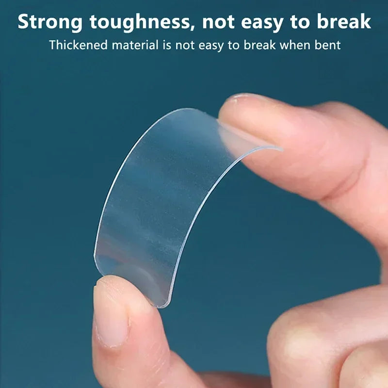 Double Sided Adhesive Tape Nano Reusable Super Strong Transparent Wall Stickers WaterProof Widely Used Wall Mount Sticker - Smarsty