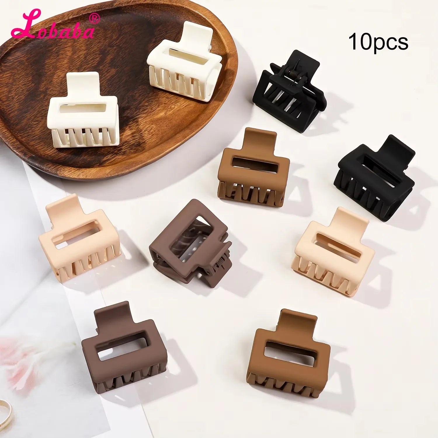 Small Flower Hair Claw Clips For Thin Hair Secure Hold - Smarsty