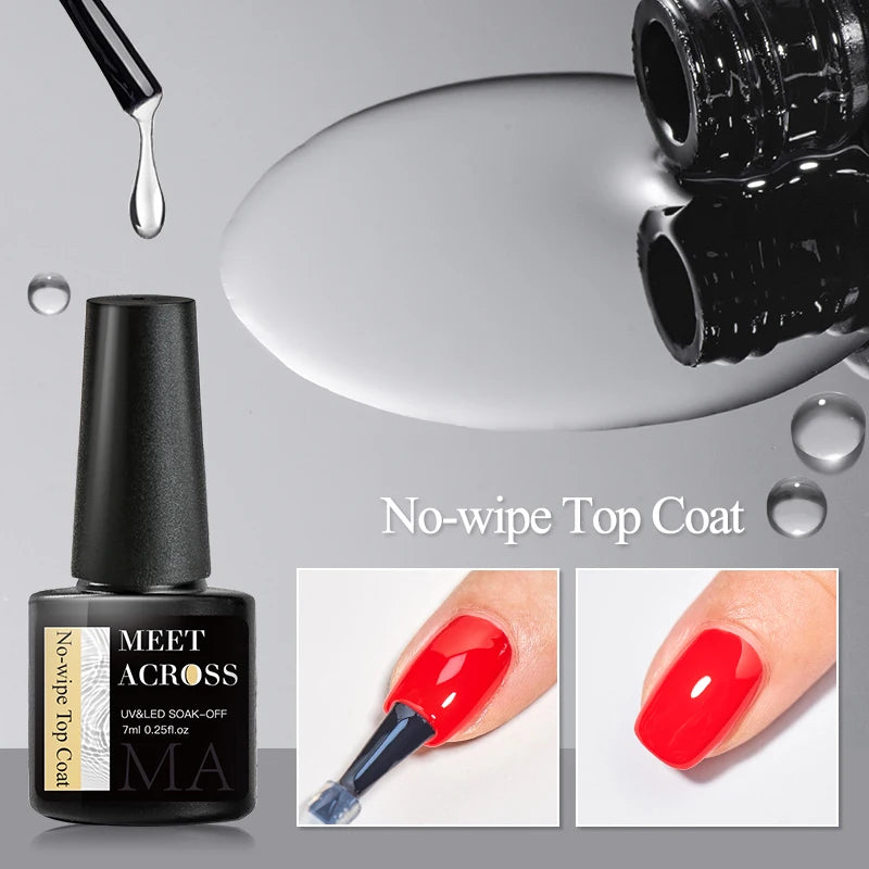 Meet Across UV Base Top Coat Gel Polish for Durable Manicures - Smarsty