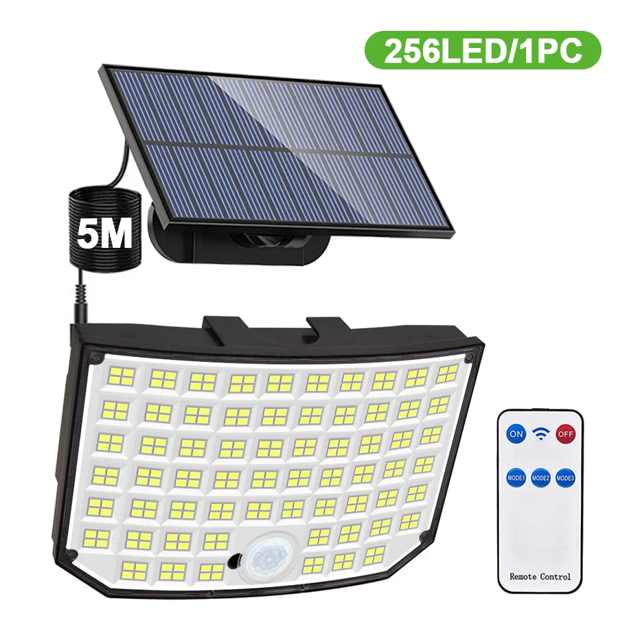 Super Bright Solar Motion Sensor Light for Outdoor Use - Smarsty