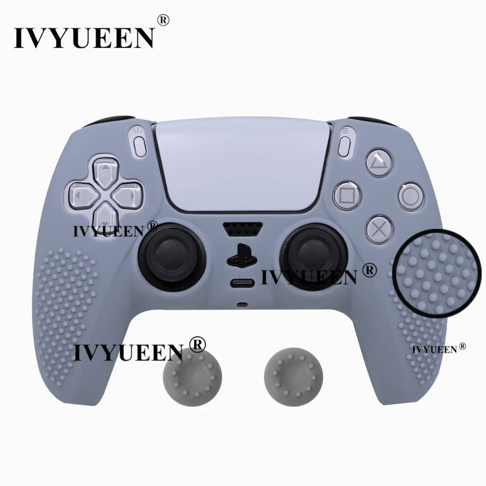Ivyueen Anti-Slip Silicone Cover for PS5 Controller - Smarsty