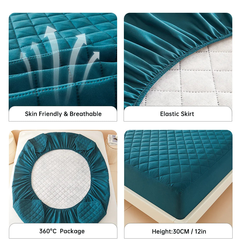 Waterproof 3D Air Fabric Mattress Cover Soft and Breathable - Smarsty