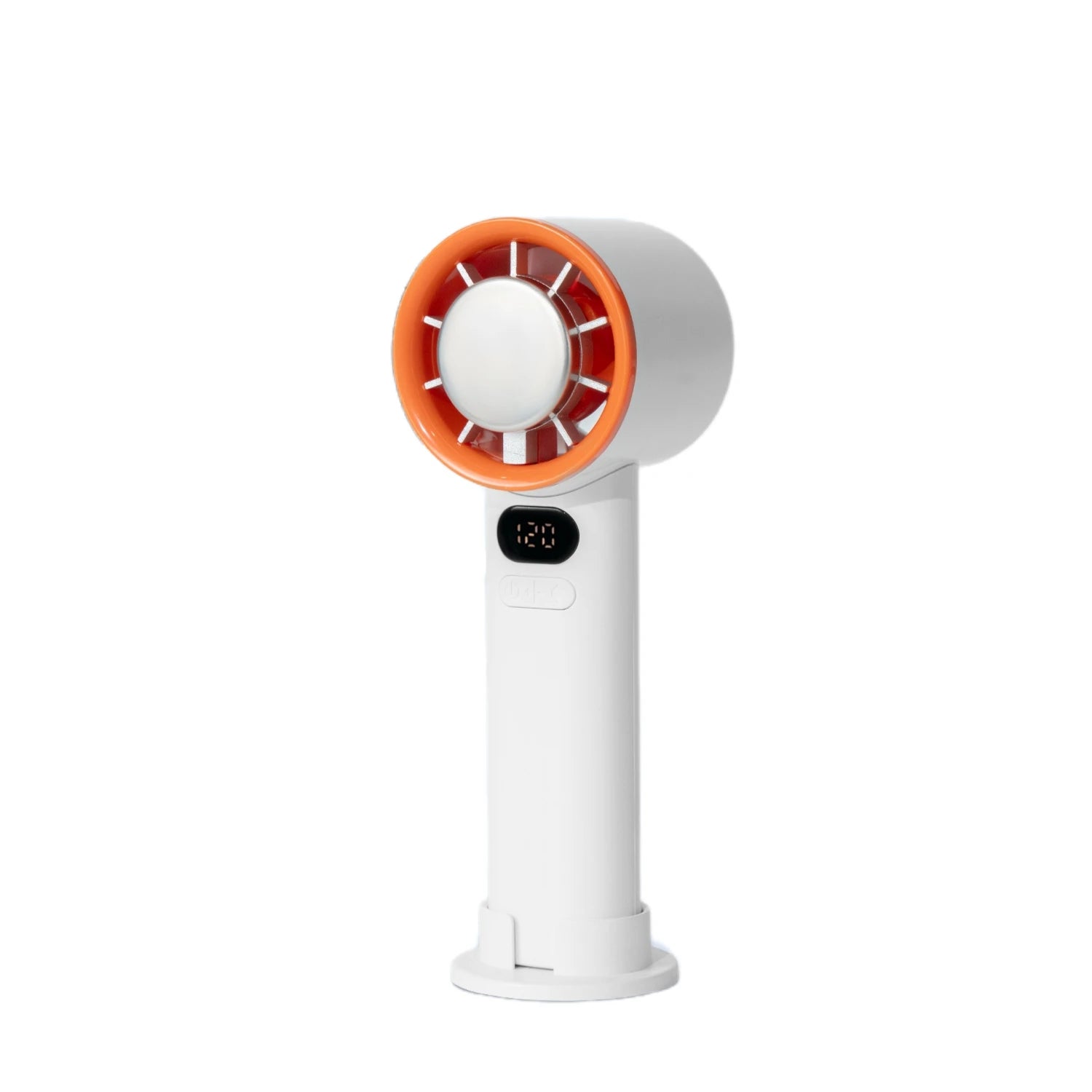 Portable Fan 120-Speed Digital Display Ice Cooling Tech Stylish Semiconductor Condensation Mini Personal Fan for Home, Office