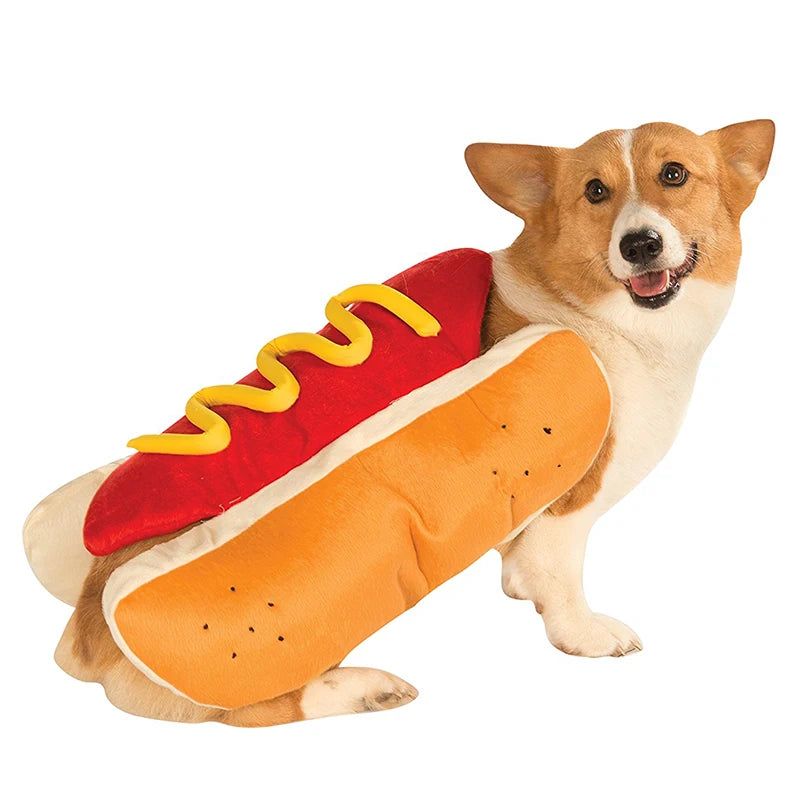 Funny Hot Dog Costume for Dachshund Dogs - Smarsty