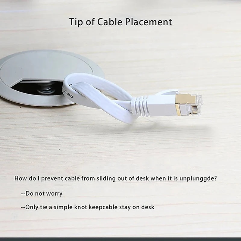 High-Speed Cat 6 Ethernet Cable for Reliable Internet Connection - Smarsty