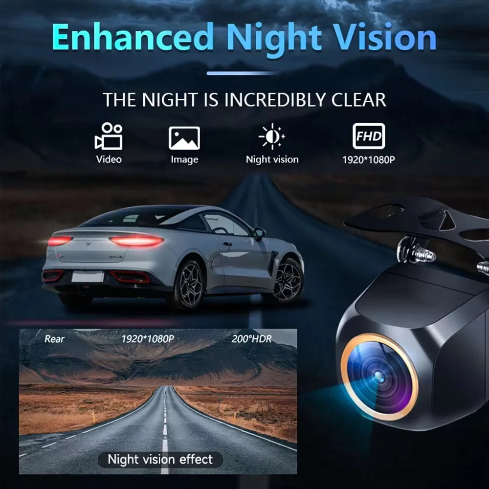 Car Rear View Camera Ultra HD 1080P Night Vision Pro - Smarsty