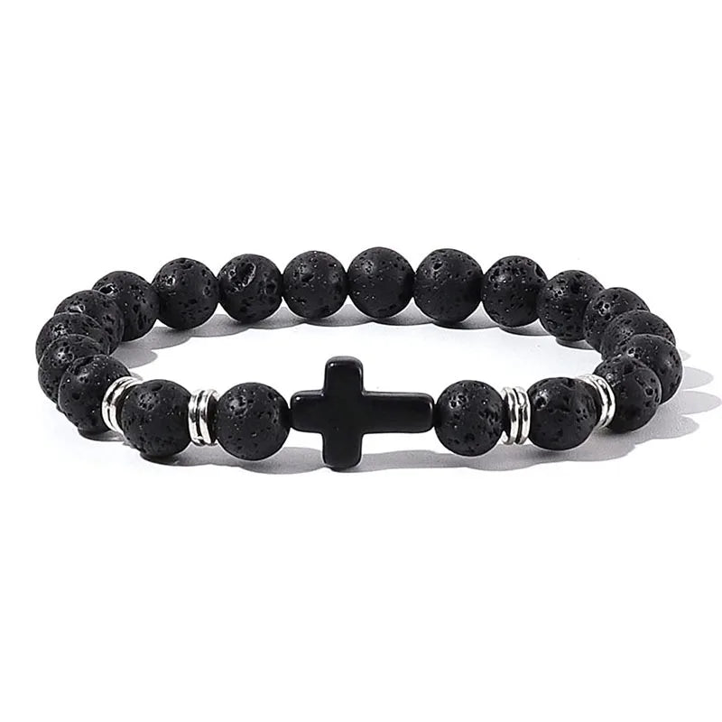 Natural Stone Beads Meditation Bracelet for Yoga - Smarsty