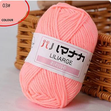 Soft Cotton Knitting Yarn for DIY Baby Sweaters - Smarsty