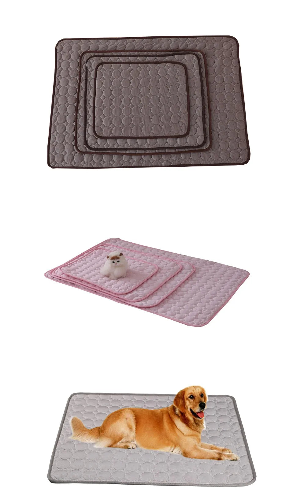 Extra Large Dog Cooling Mat for Summer Comfort - Smarsty