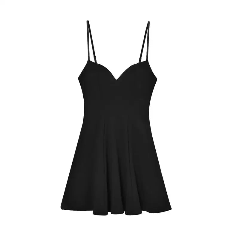Dresses Summer Women's 2025 New Chic Slim Tube Top Elegant Mini Camisole Women's Dress Street Fashion Youth Holiday Dress - Smarsty