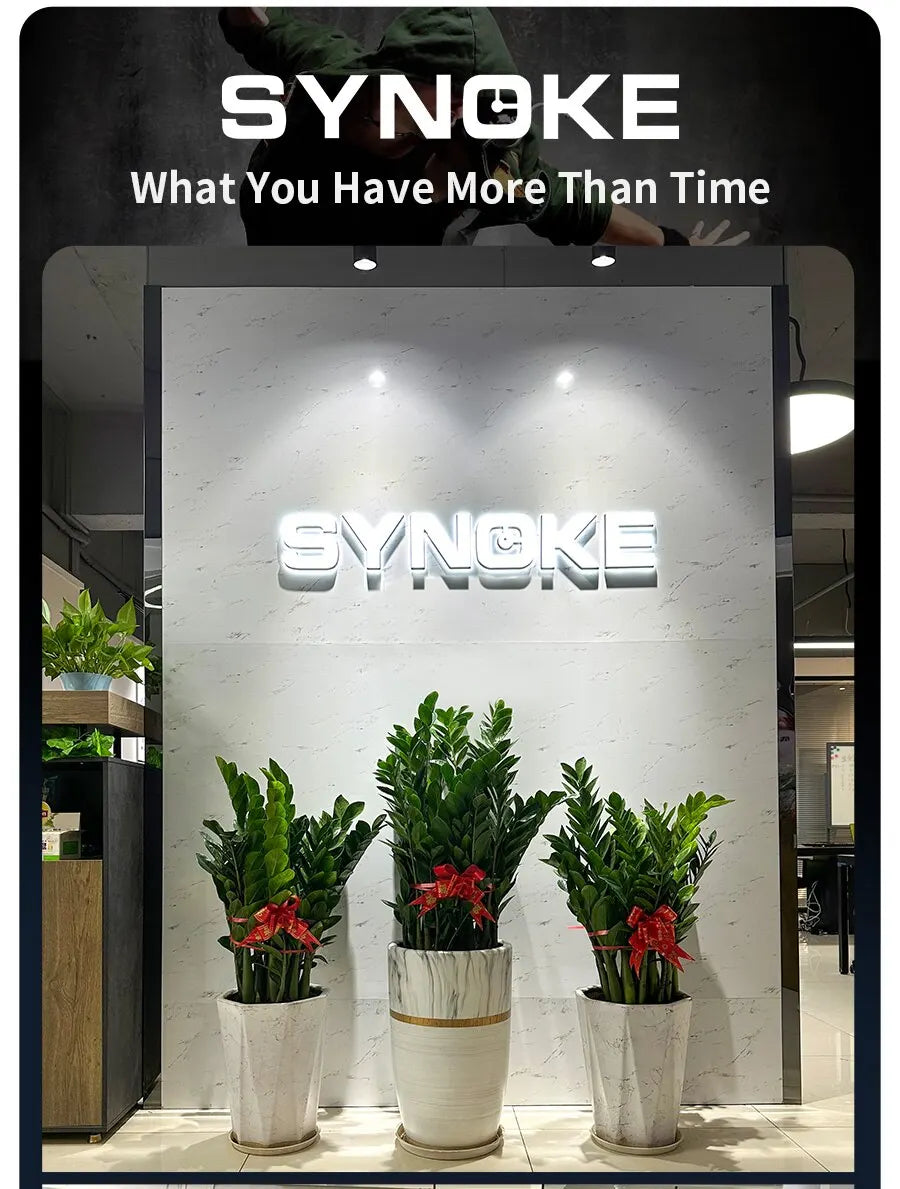SYNOKE Waterproof Sports Watch with Night Glow Feature - Smarsty