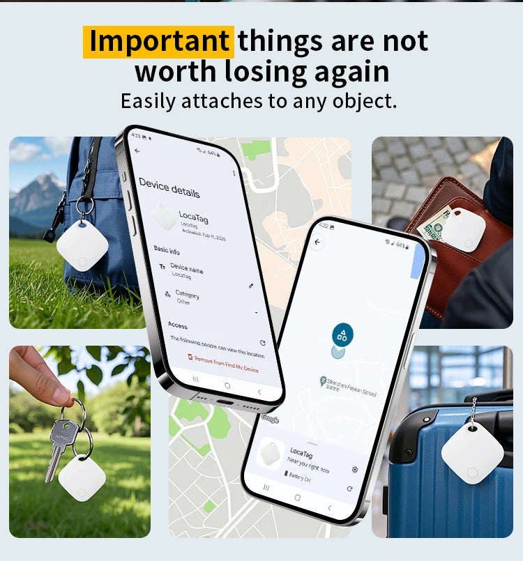 Bluetooth GPS Tracker for Android Devices with Key Finder - Smarsty