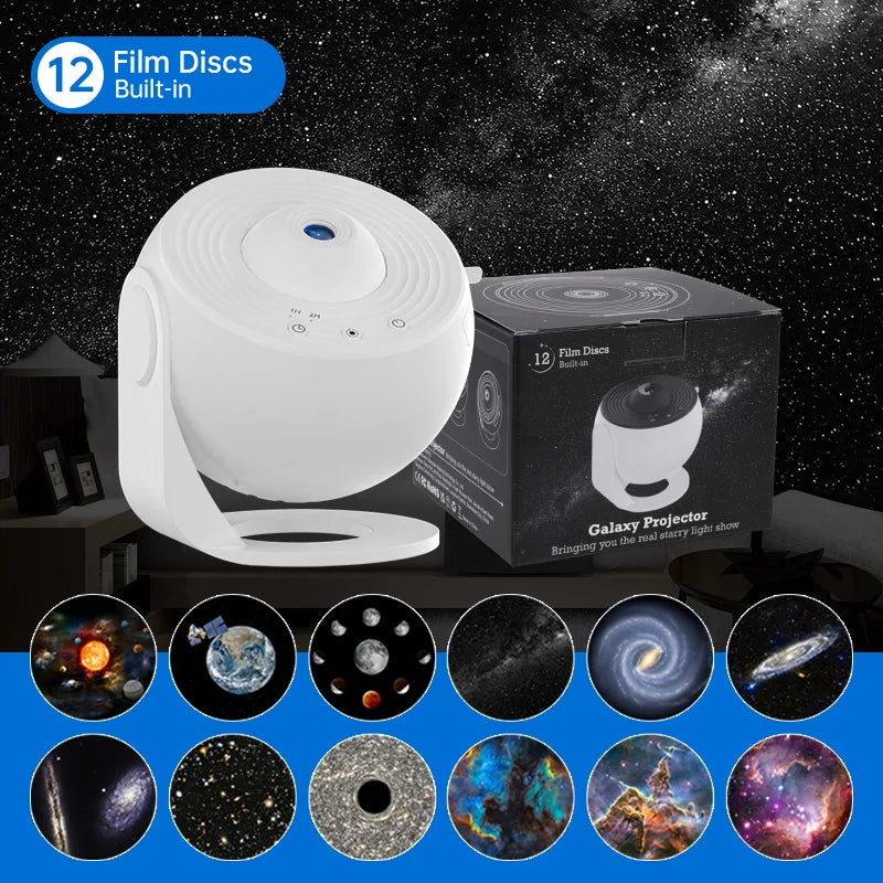 Galaxy Projector Night Light for Kids Bedroom - Smarsty