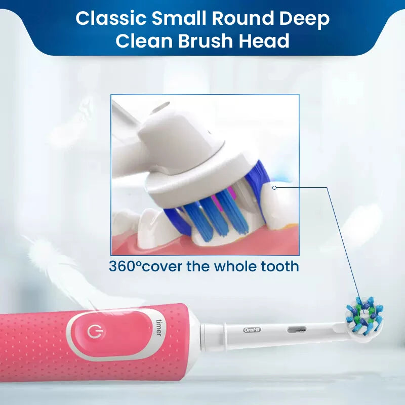 Oral B D100 Electric Toothbrush for Deep Cleaning - Smarsty