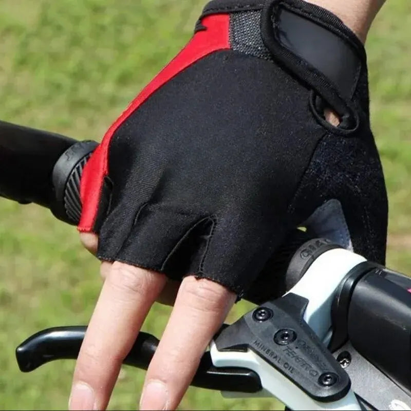 Half Finger Cycling Gloves Anti Slip Breathable - Smarsty