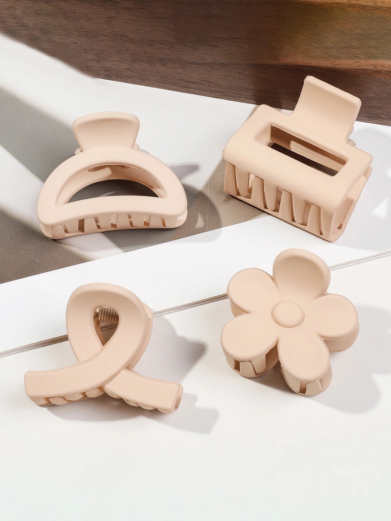 Small Flower Hair Claw Clips For Thin Hair Secure Hold - Smarsty