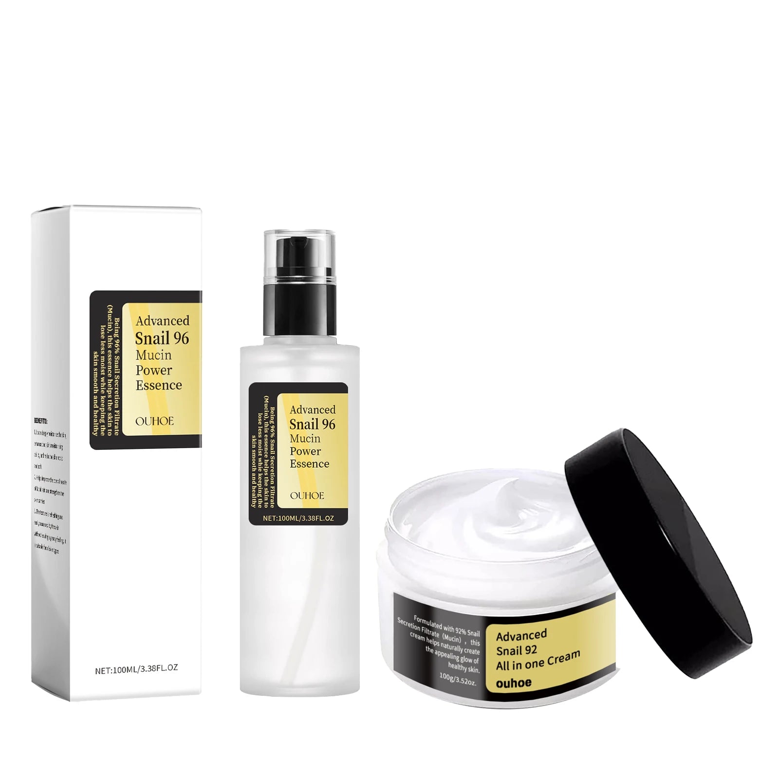 Ouhoe Snail Collagen Face Cream For Moisturizing Anti Aging - Smarsty