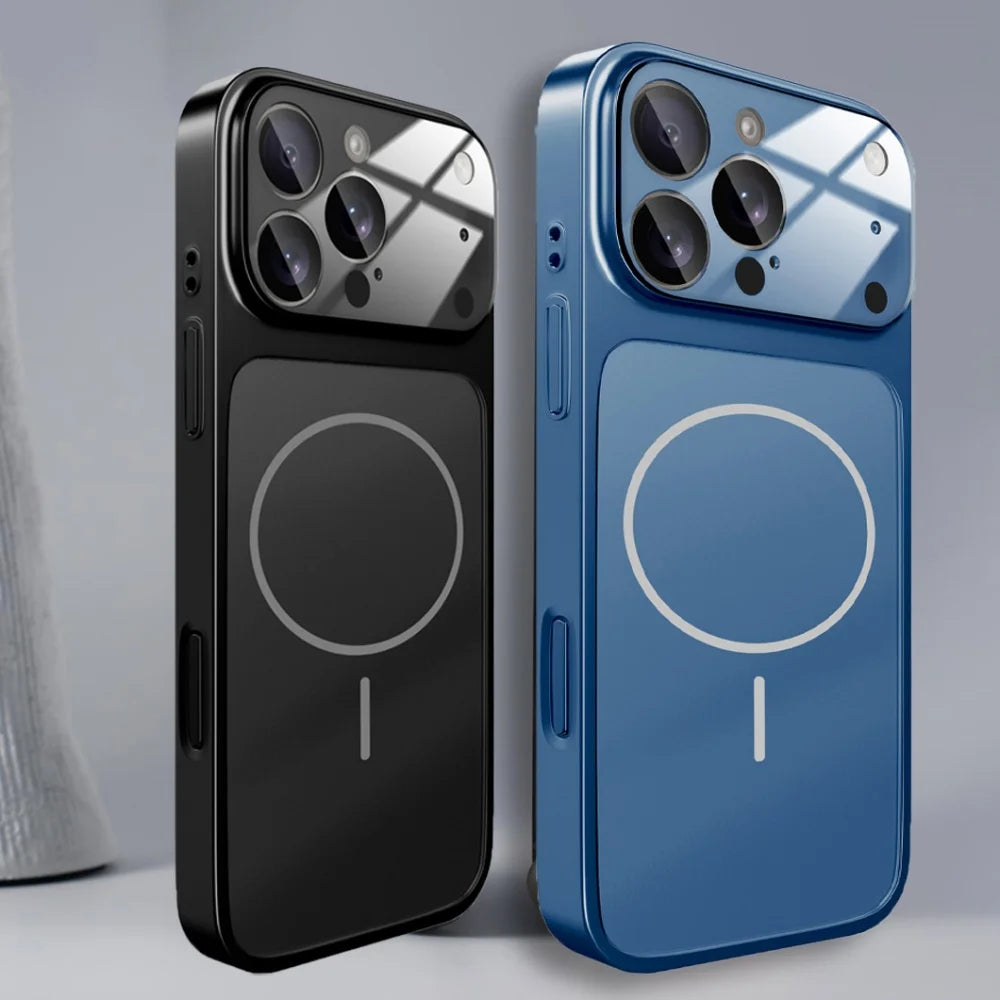 Glass Nano Matte MagSafe Case for iPhone Shockproof - Smarsty