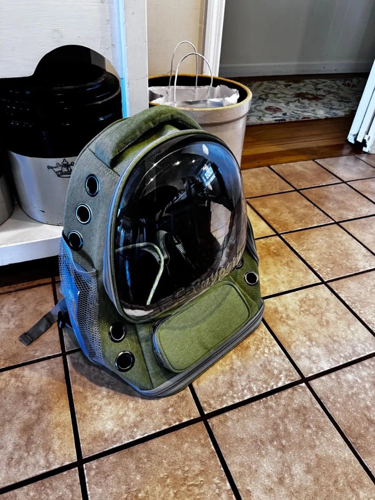 Transparent Folding Pet Carrier Backpack for Travel - Smarsty