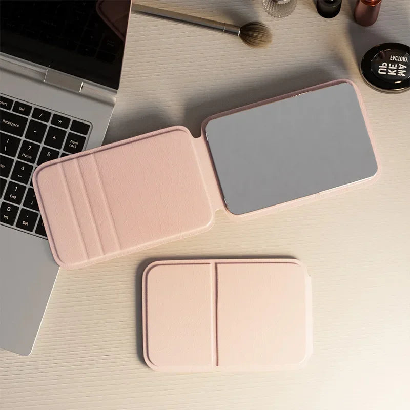 Portable Handheld Mini Makeup Mirror for Easy Travel - Smarsty
