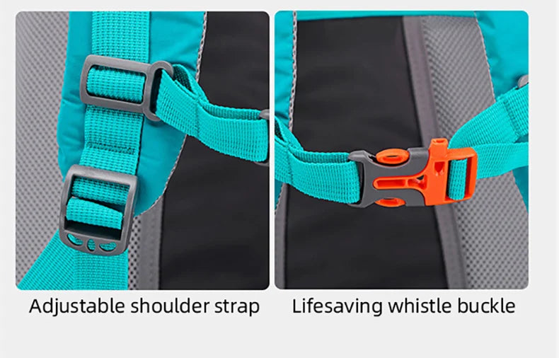 40L Hiking Camping Backpack Travel Rucksack with Rain Cover Outdoor Climbing Knapsack Large Luggage Weekend Sport Schoolbag Men by Smarsty