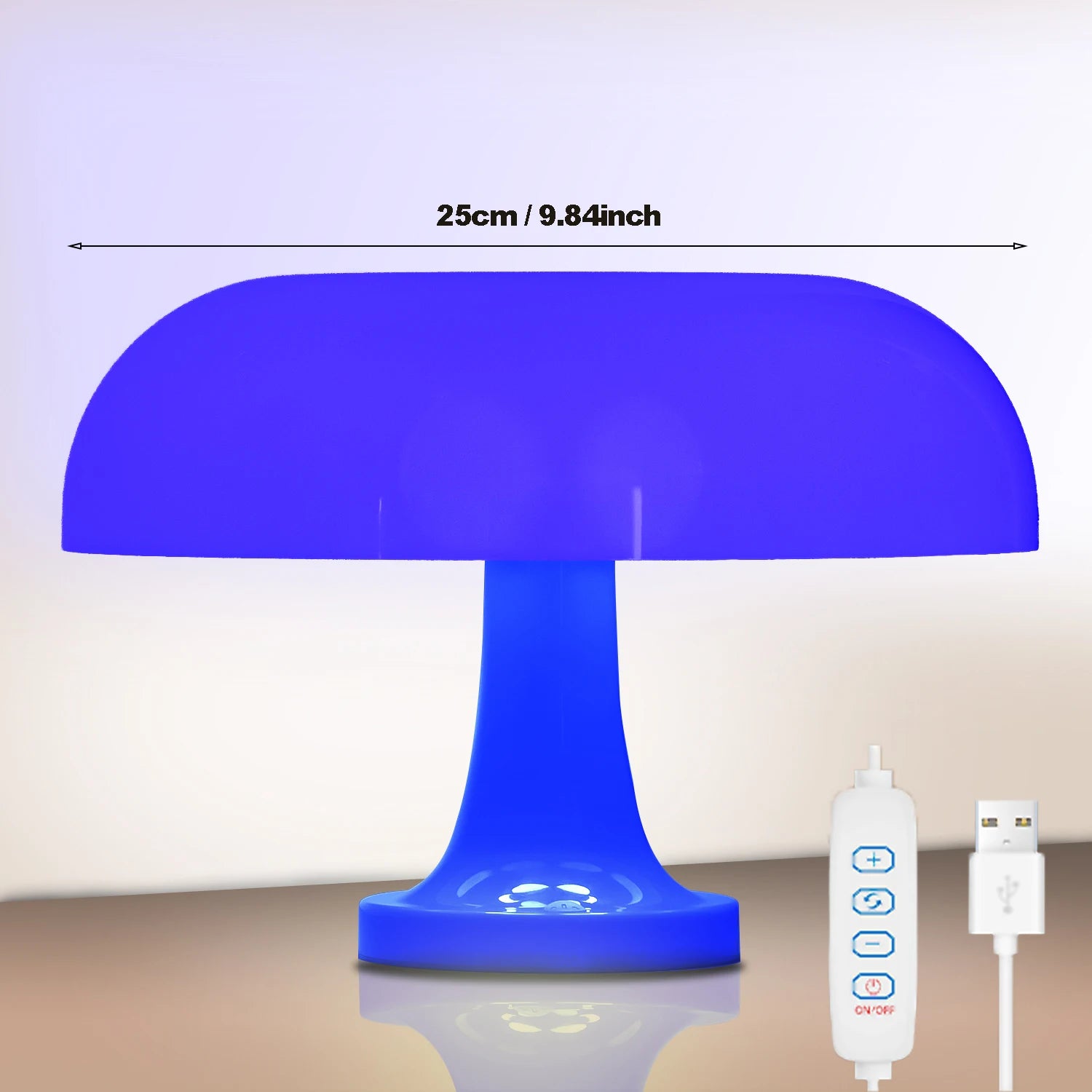 Minimalist Mushroom Table Lamp for Modern Bedrooms - Smarsty