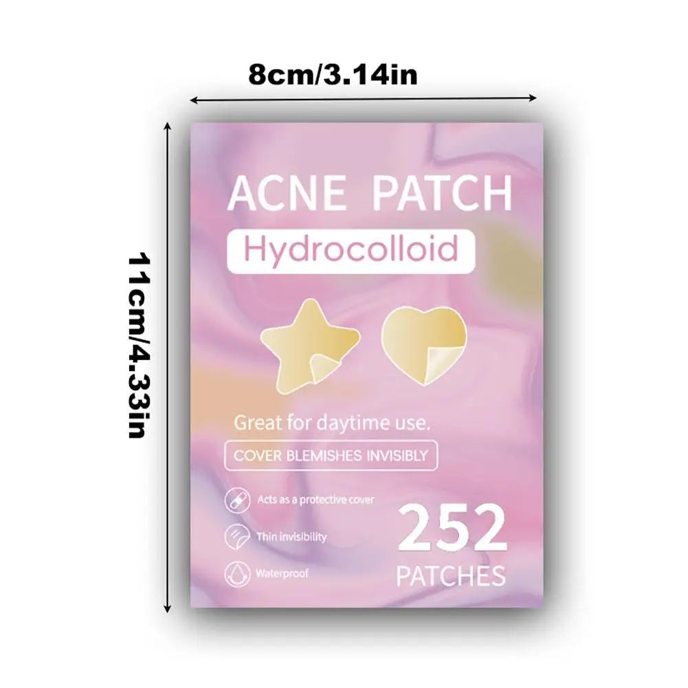 Colorful Star Acne Patches for Spot Treatment - Smarsty