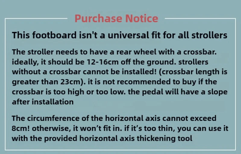 Universal Strollers Step Board Adapter with Seat Second Child Jogger Twins Scooter Baby Pram Hitchhiker Bumper by Smarsty