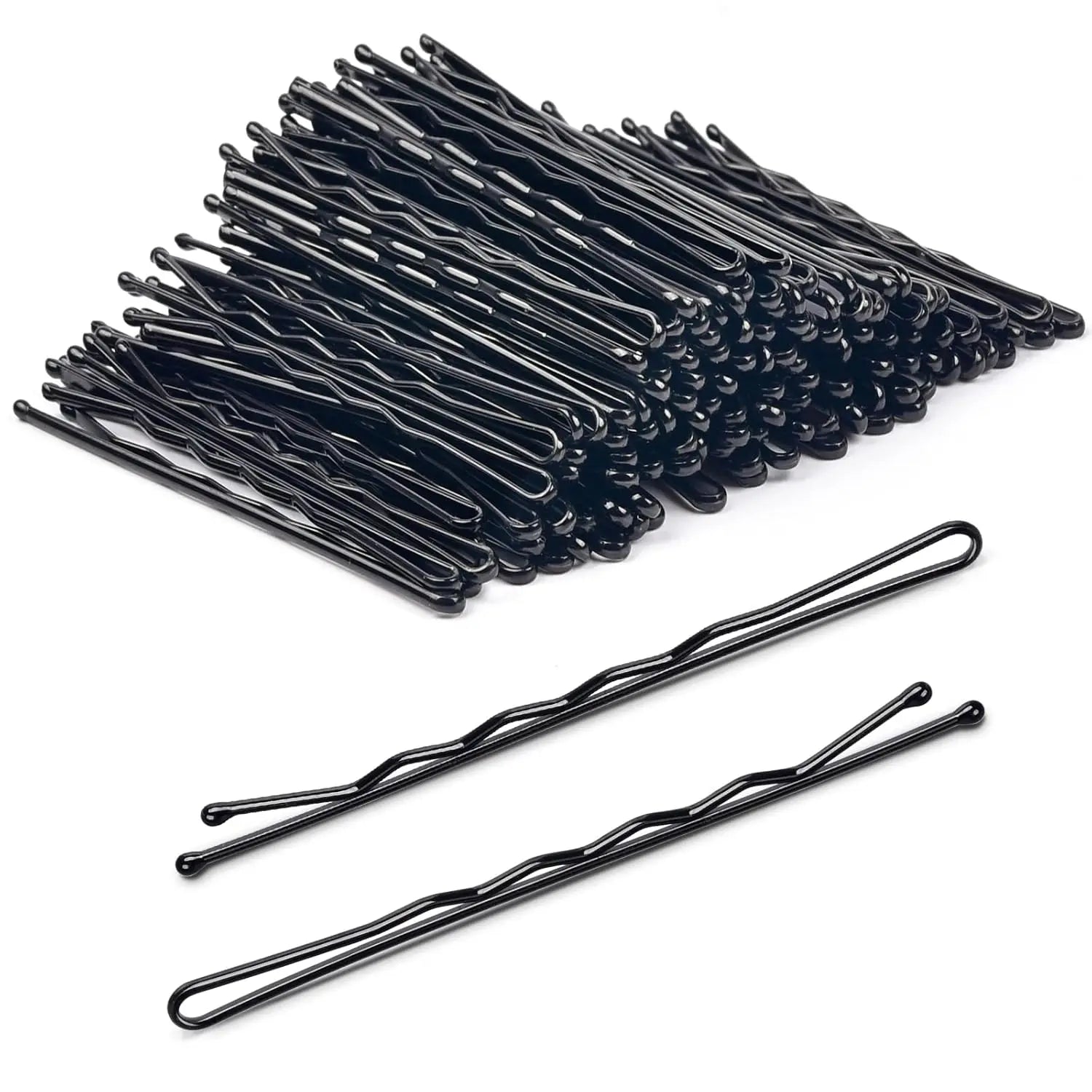 100Pc Bobby Pins Black Secure Hold Salon Hair Kit Set - Smarsty
